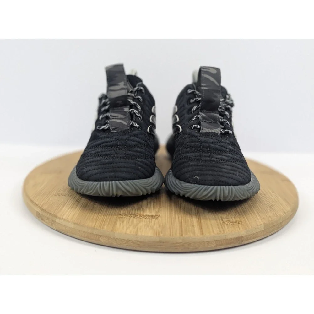 Adidas Sobakov Black Carbon Reflective Knit‎ Soccer Sneakers Mens 5